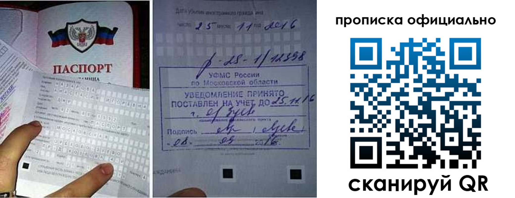 прописка паспорт в Новопавловске